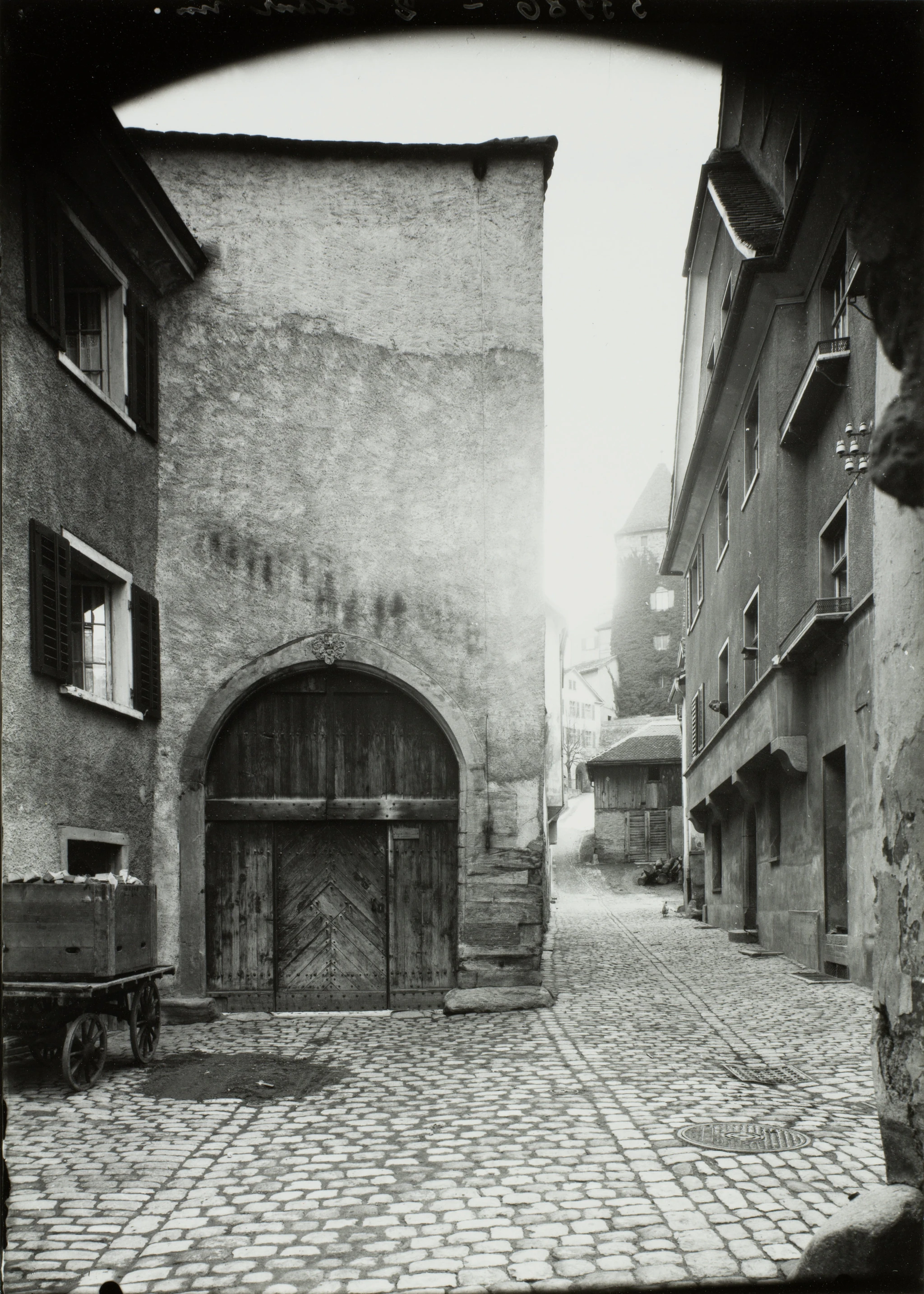 Die Sennhofstrasse in Chur, undatiert. Staatsarchiv Graubünden, Chur, FN-XII-13-18-C-363