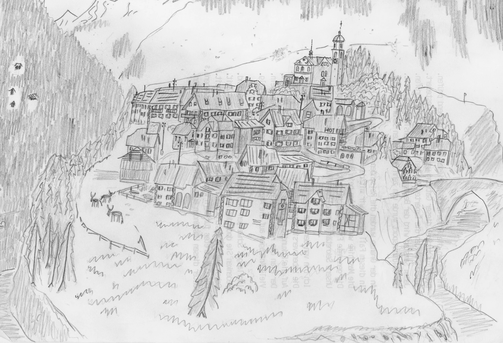 Illustration zur Ausgabe 5 | Copyright Donat Caduff